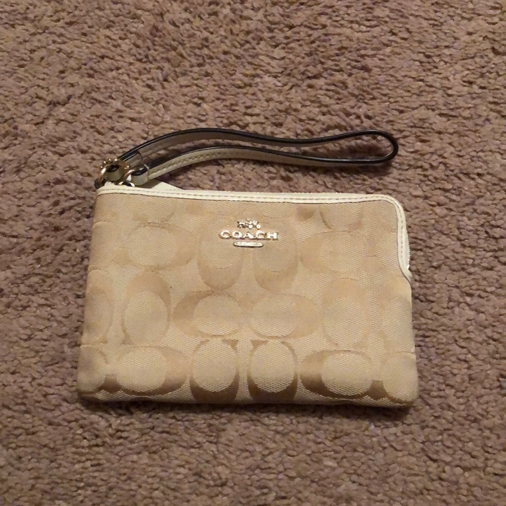 Coach wristlet